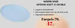 Kitch'n Modern House outdoor asjett isblå tilbud