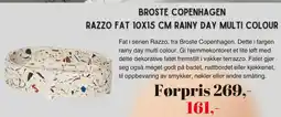 Kitch'n Broste Copenhagen Razzo fat rainy day multi colour tilbud