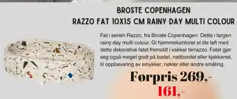 Kitch'n Broste Copenhagen Razzo fat rainy day multi colour tilbud