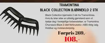 Kitch'n Tramontina Black collection bjørneklo tilbud