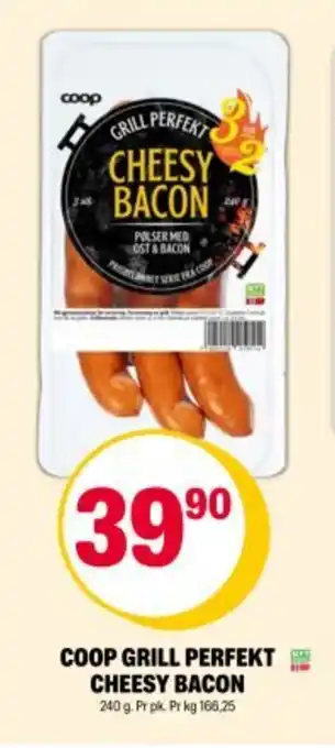 Coop Extra COOP Grill perfekt cheesy bacon tilbud
