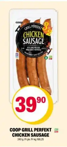 Coop Extra COOP Grill perfekt chicken sausage tilbud