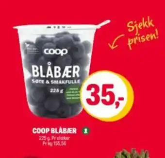 Coop Extra COOP Blåbær tilbud