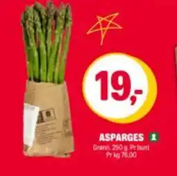 Coop Extra Asparges tilbud