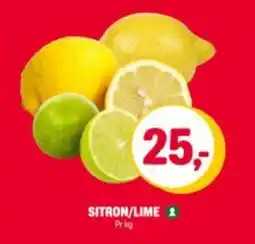 Coop Extra Sitron/lime tilbud