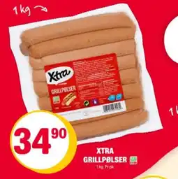 Coop Extra XTRA Grillpølser tilbud