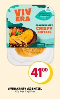 Coop Extra VIVERA Crispy veg snitzel tilbud