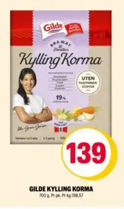 Coop Extra GILDE Kylling korma tilbud