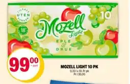 Coop Extra MOZELL Light 10 pk tilbud