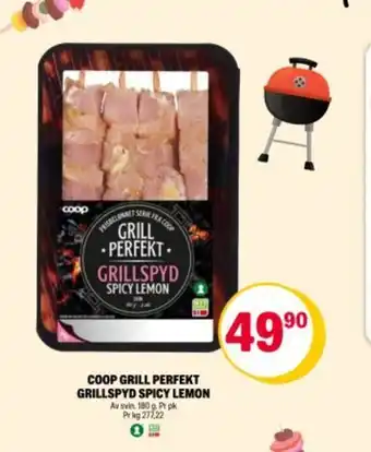 Coop Extra COOP Grill perfekt grillspyd spicy lemon tilbud