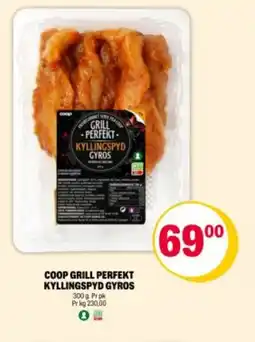 Coop Extra COOP Grill perfekt kyllingspyd gyros tilbud