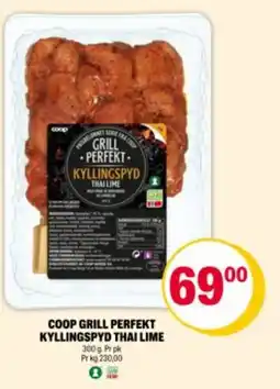 Coop Extra COOP Grill perfekt kyllingspyd thai lime tilbud