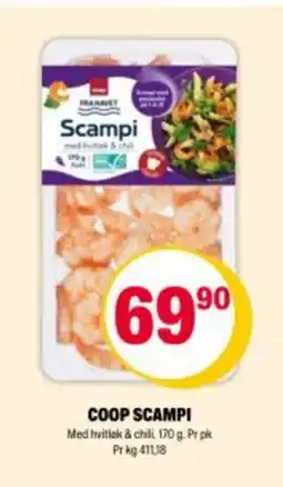 Coop Extra COOP Scampi tilbud
