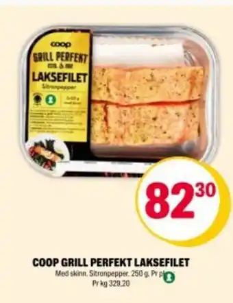 Coop Extra COOP Grill perfekt laksefilet tilbud