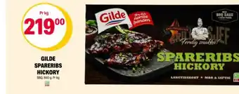 Coop Extra GILDE Spareribs hickory tilbud