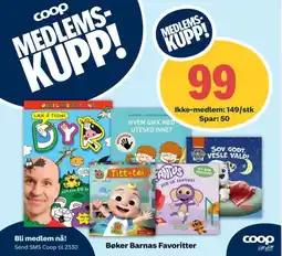 Coop Extra COOP Bøker barnas favoritter tilbud