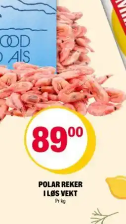 Coop Extra POLAR SEAFOOD I løs vekt tilbud
