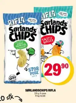 Coop Extra SØRLANDSCHIPS Rifla tilbud