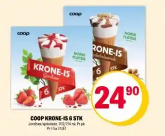 Coop Extra COOP Krone-is 6 stk tilbud