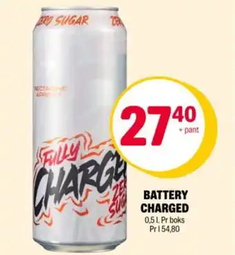 Coop Extra Battery charged tilbud