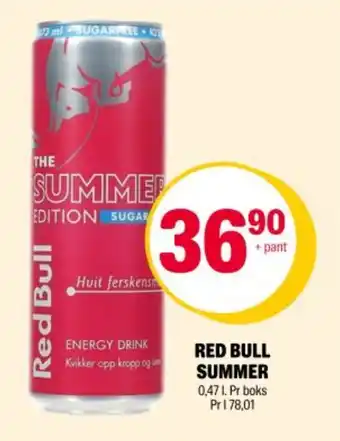 Coop Extra RED BULL Summer tilbud