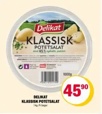 Coop Extra DELIKAT Klassisk potetsalat tilbud