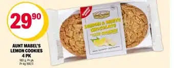 Coop Extra Aunt mabel's lemon cookies 4 pk tilbud