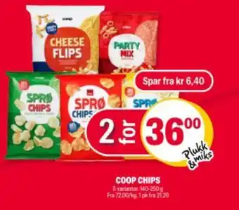Coop Extra COOP Chips tilbud
