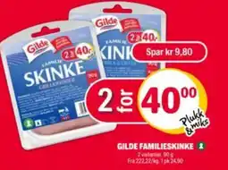 Coop Extra GILDE Familieskinke tilbud