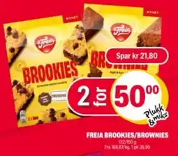 Coop Extra FREIA Brookies/brownies tilbud