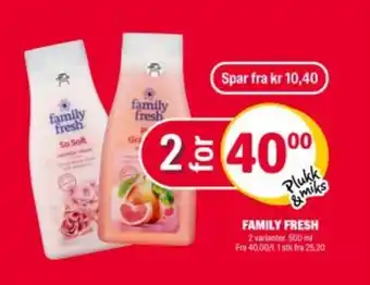 Coop Extra Family fresh tilbud