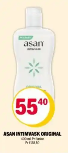 Coop Extra ASAN Intimvask original tilbud