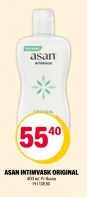 Coop Extra ASAN Intimvask original tilbud