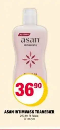 Coop Extra ASAN Intimvask tranebær tilbud