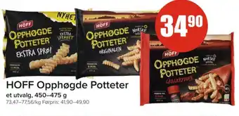 Spar HOFF Opphøgde potteter tilbud