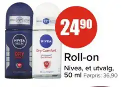 Spar NIVEA Roll-on tilbud