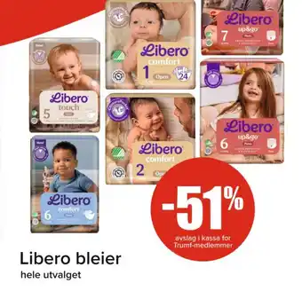 Spar LIBERO Bleier tilbud