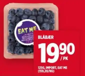 Meny Blåbær tilbud