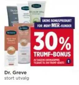Meny Dr. greve tilbud