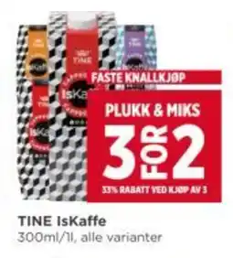 Meny TINE Iskaffe tilbud