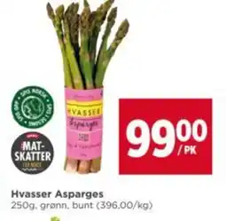 Meny Hvasser asparges tilbud
