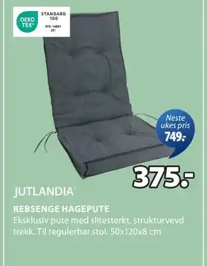 JYSK REBSENGE HAGEPUTE tilbud