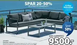 JYSK VONGE BORD + HJØRNESOFA tilbud