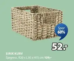 JYSK EIRIK KURV tilbud