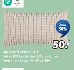 JYSK HAGTORN PYNTEPUTE tilbud