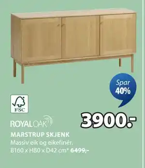 JYSK MARSTRUP SKJENK tilbud