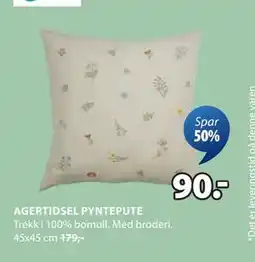 JYSK AGERTIDSEL PYNTEPUTE tilbud