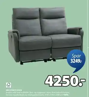 JYSK ABILDSKOV SOFA tilbud