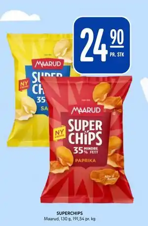 Rema 1000 SUPERCHIPS tilbud