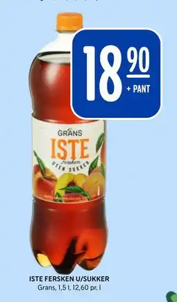 Rema 1000 ISTE FERSKEN U/SUKKER tilbud